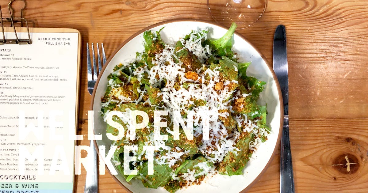 Chicory Salad with Broken Caesar Dressing Wellspent Market