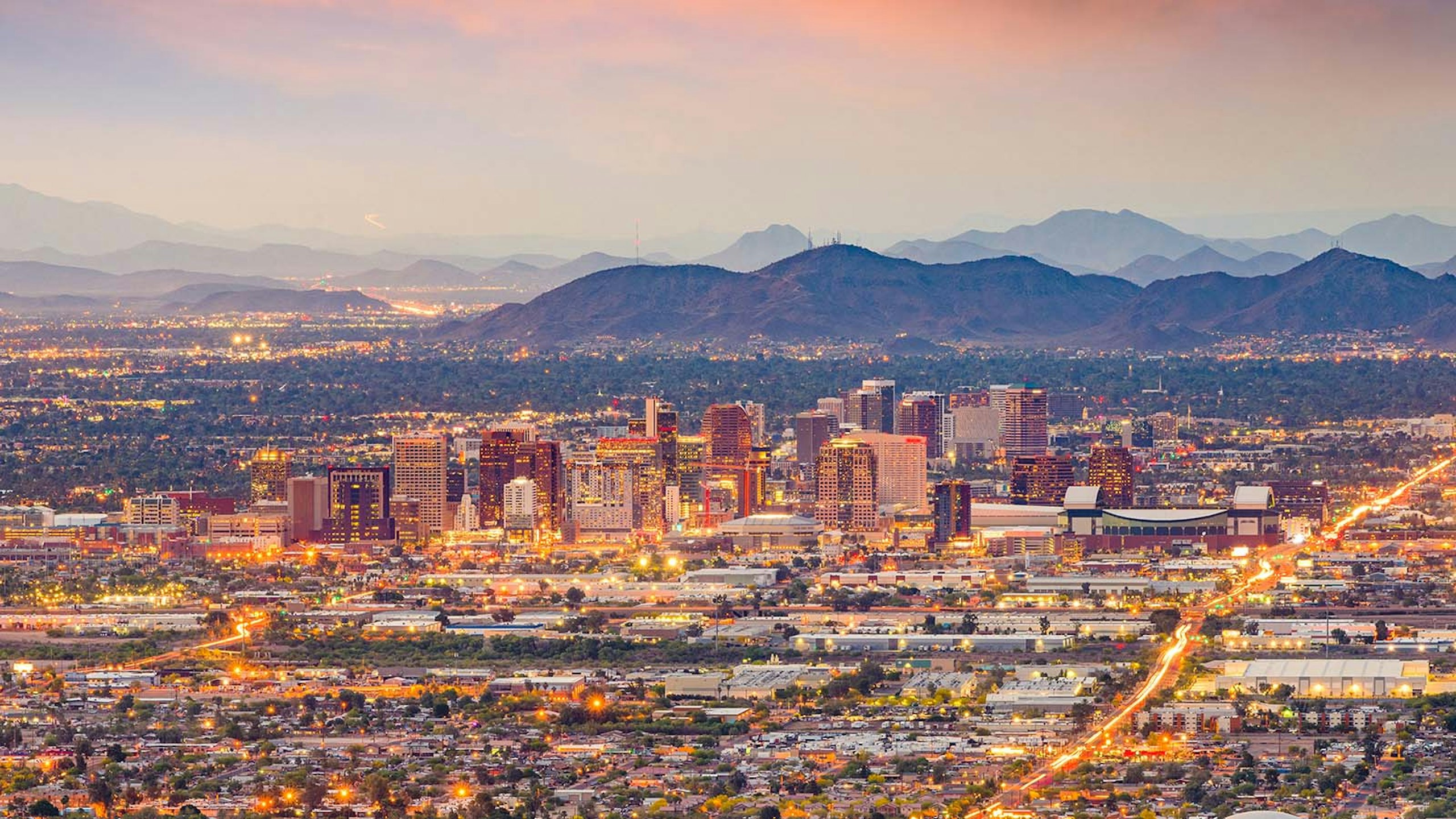 image of phoenix at dusk