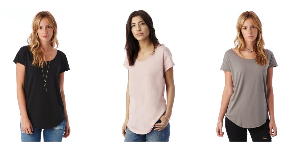 red, pale pink, and gray shirts red, pale pink, and gray shirts