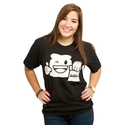 girl modeling black sirt girl modeling black sirt