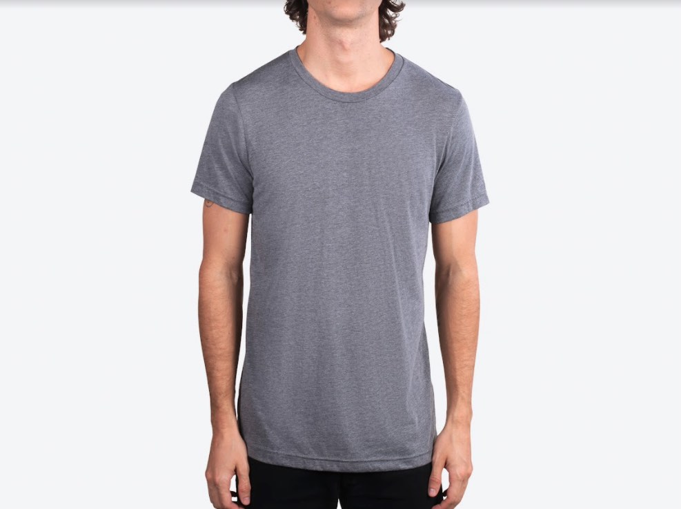 T-Shirt Color Palette: Shades of Gray