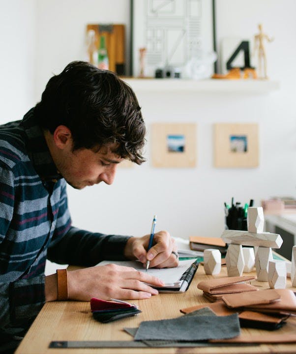 man drawing man drawing