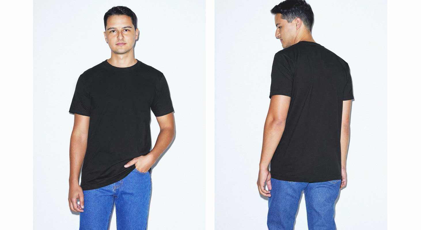 man wearing black shirt man wearing black shirt