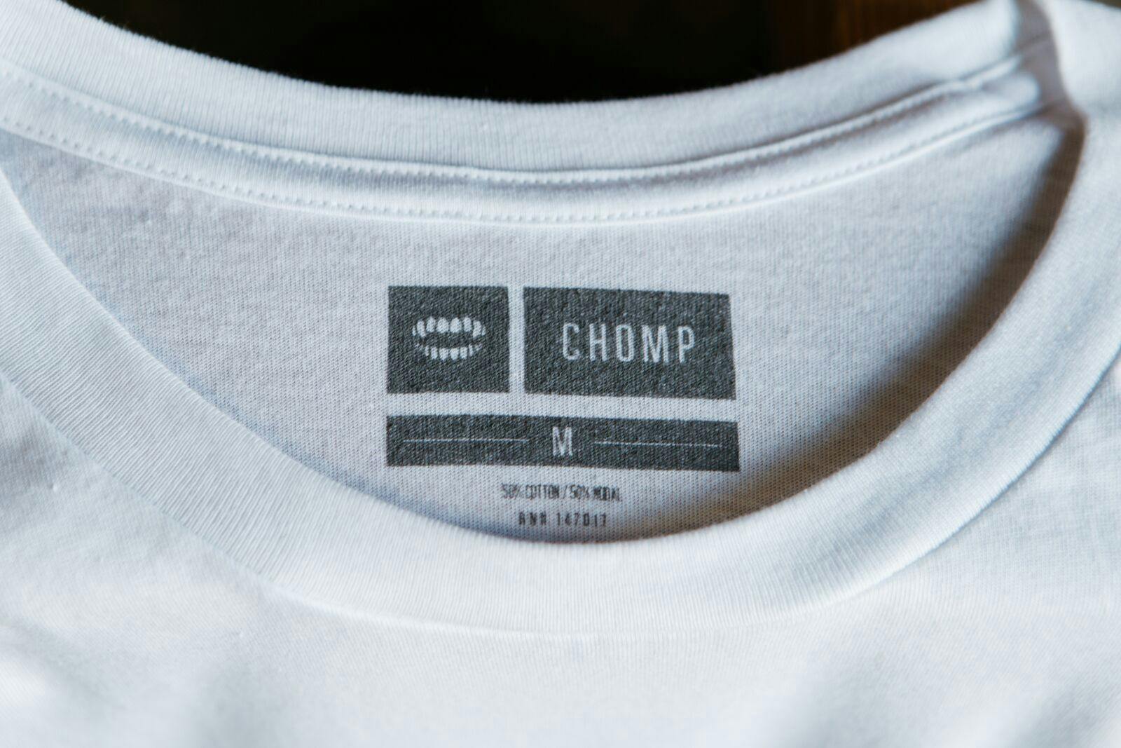 gray blue shirt with a close up of a tag gray blue shirt with a close up of a tag