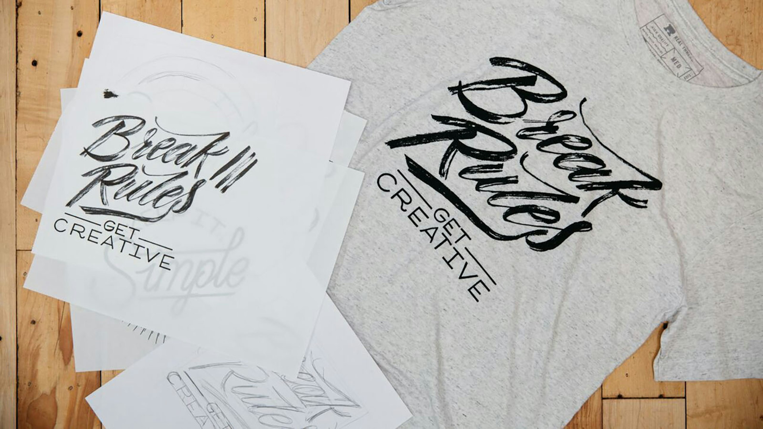 white tri-blend t-shirt