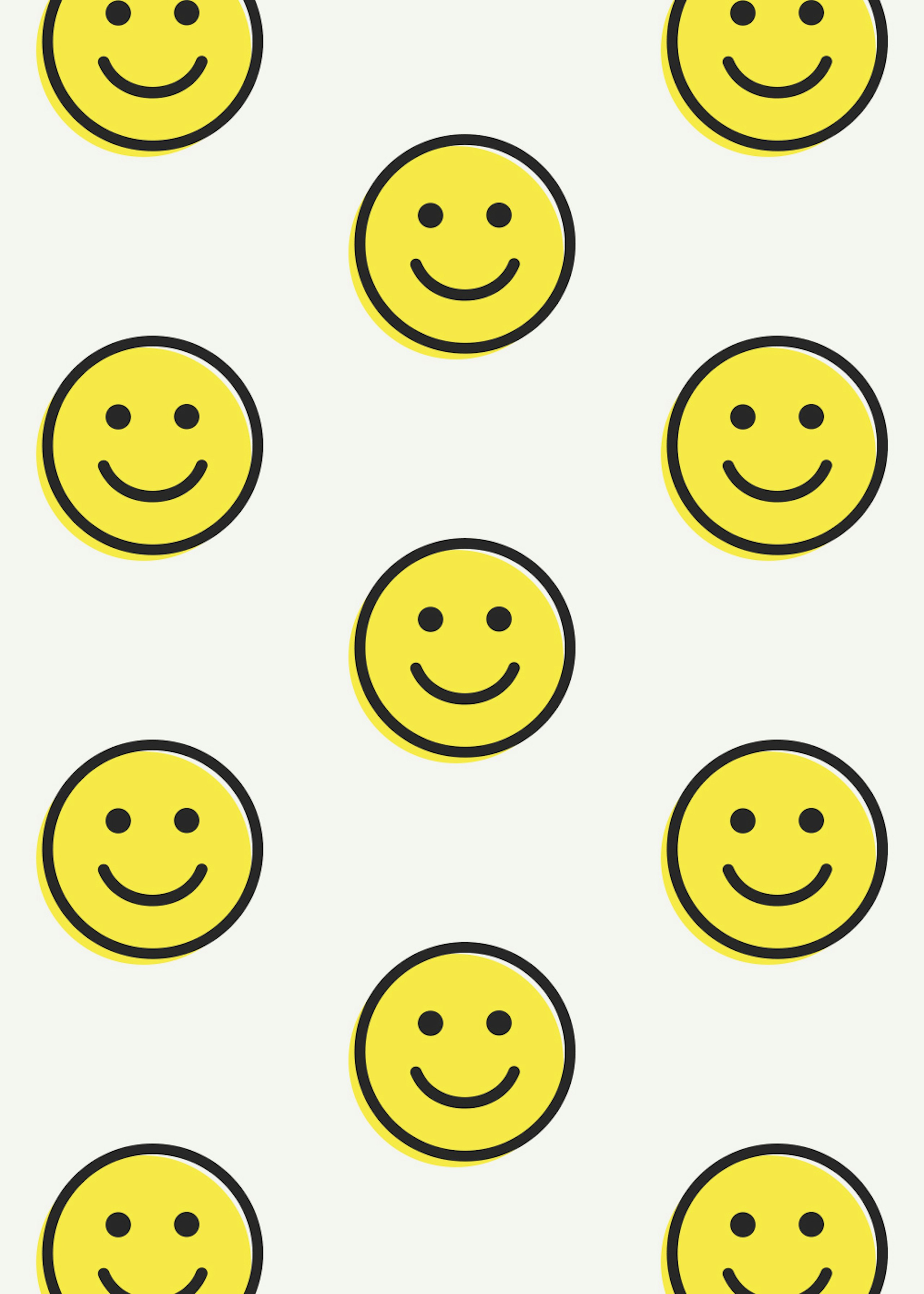 No photo, graphic of smileys 