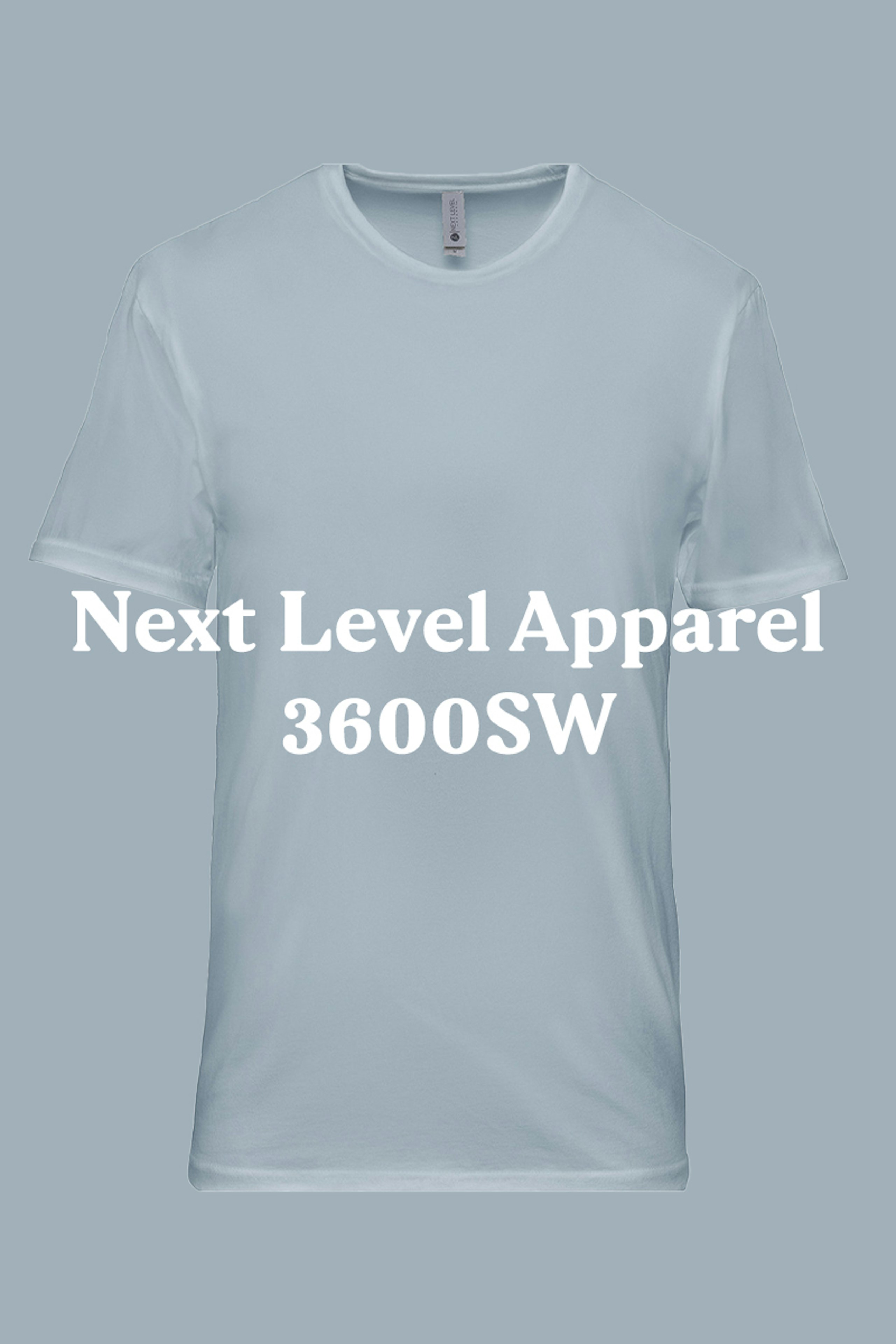 Stonewash next level 3600sw soft wash t-shirt
