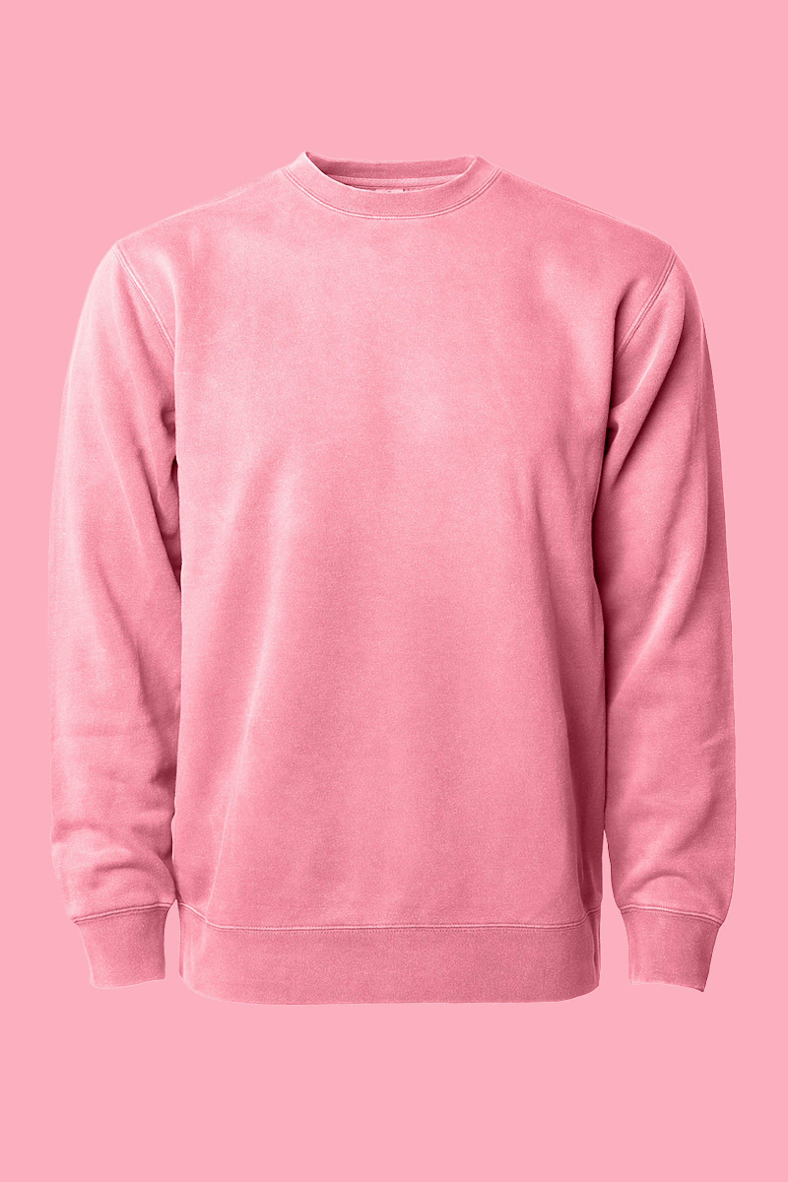 Pink color independent prm3500 crewneck sweatshirt