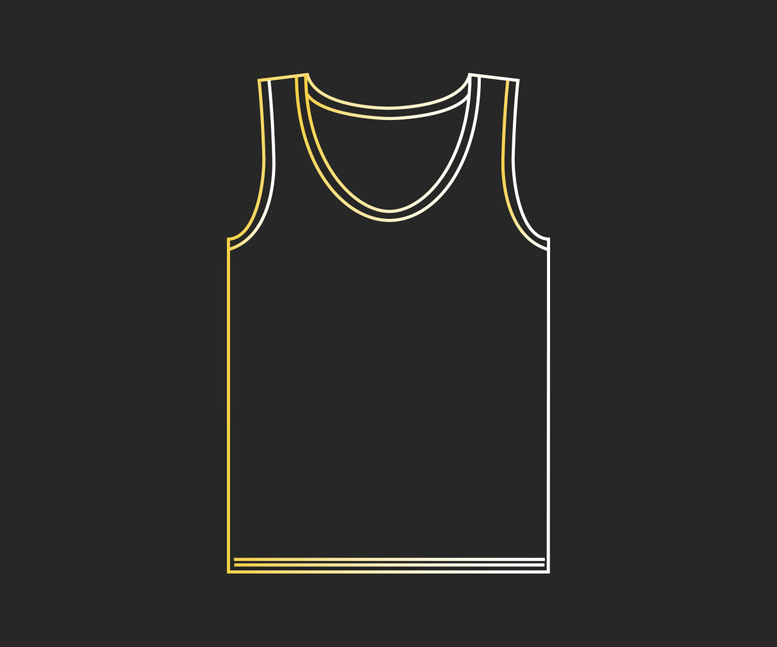 illustration of a tank top