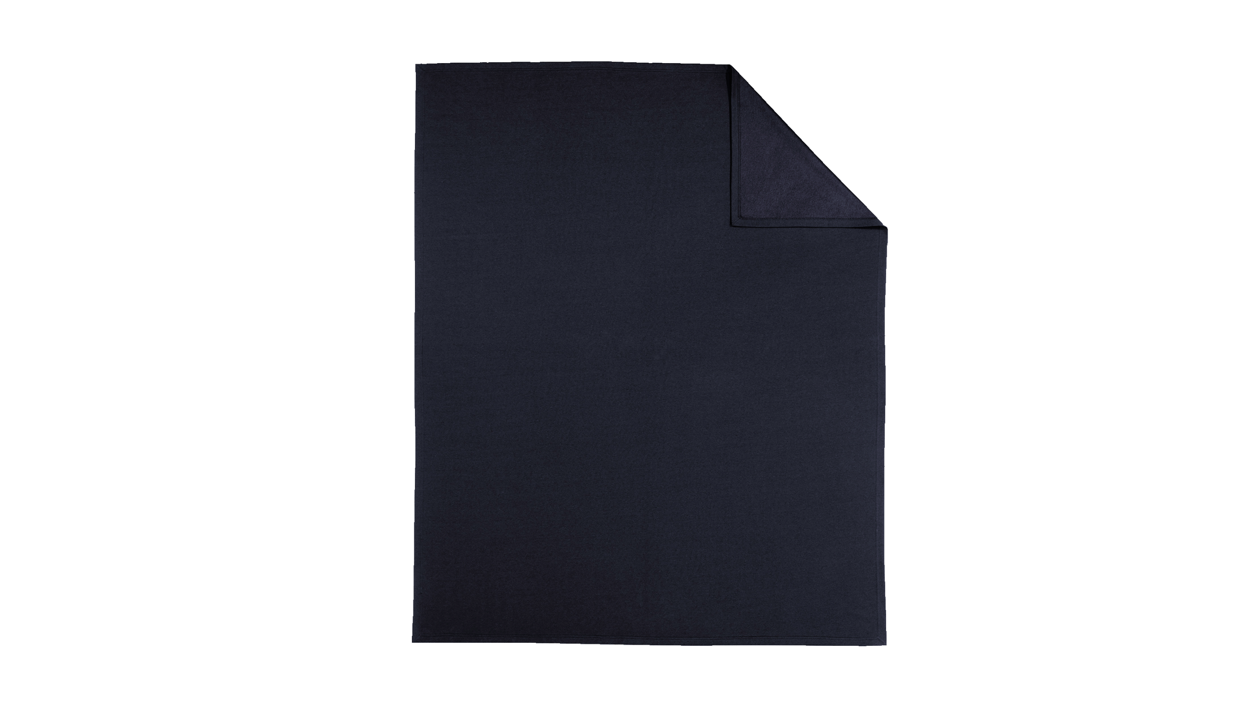 flat navy District blanket