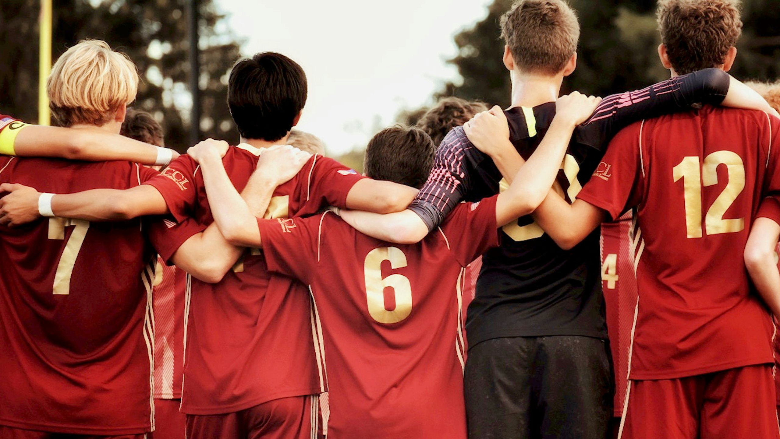 group of soccer players