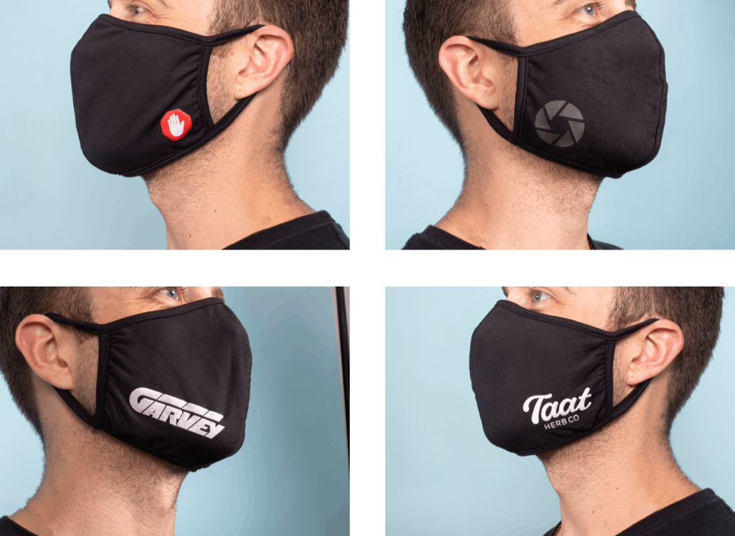 Ugmonk mask four examples of the fit