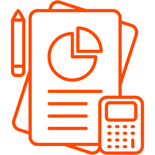 Icoon van boekhouding