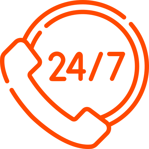 Icoon van 24/7 support