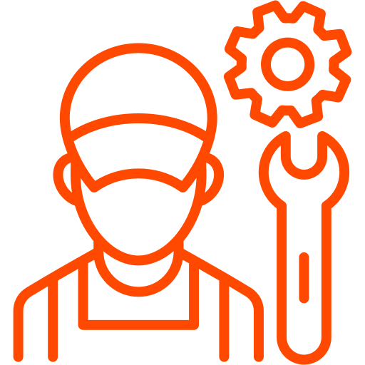 Icoon van klusjesman