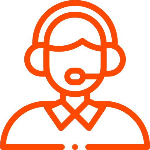 Icoon van telefonist