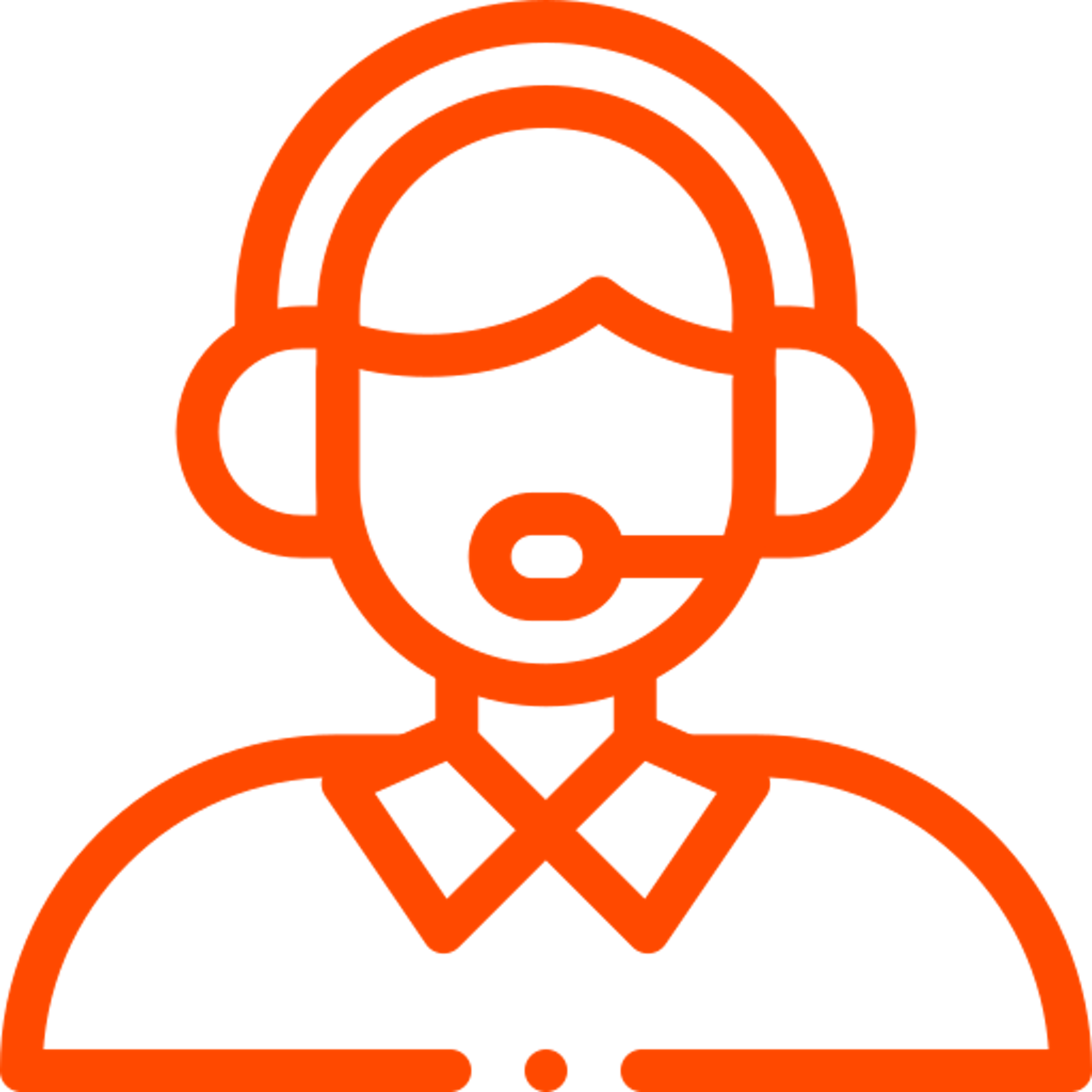 Icoon van telefonist