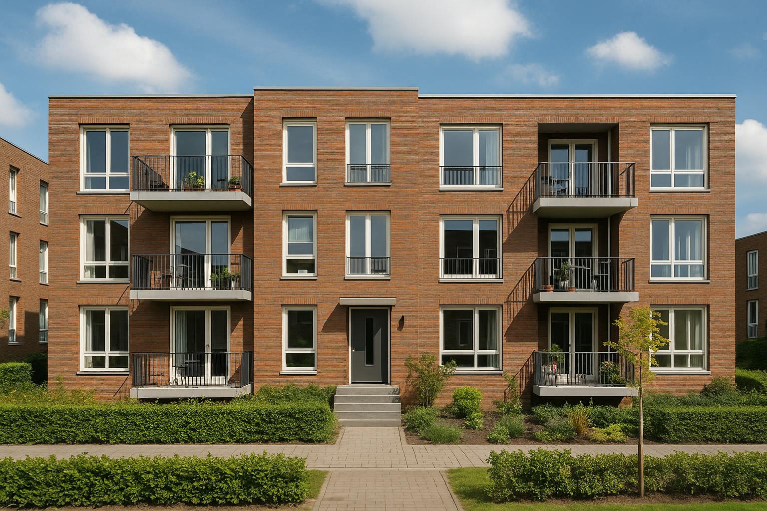 Afbeelding van appartementencomplex