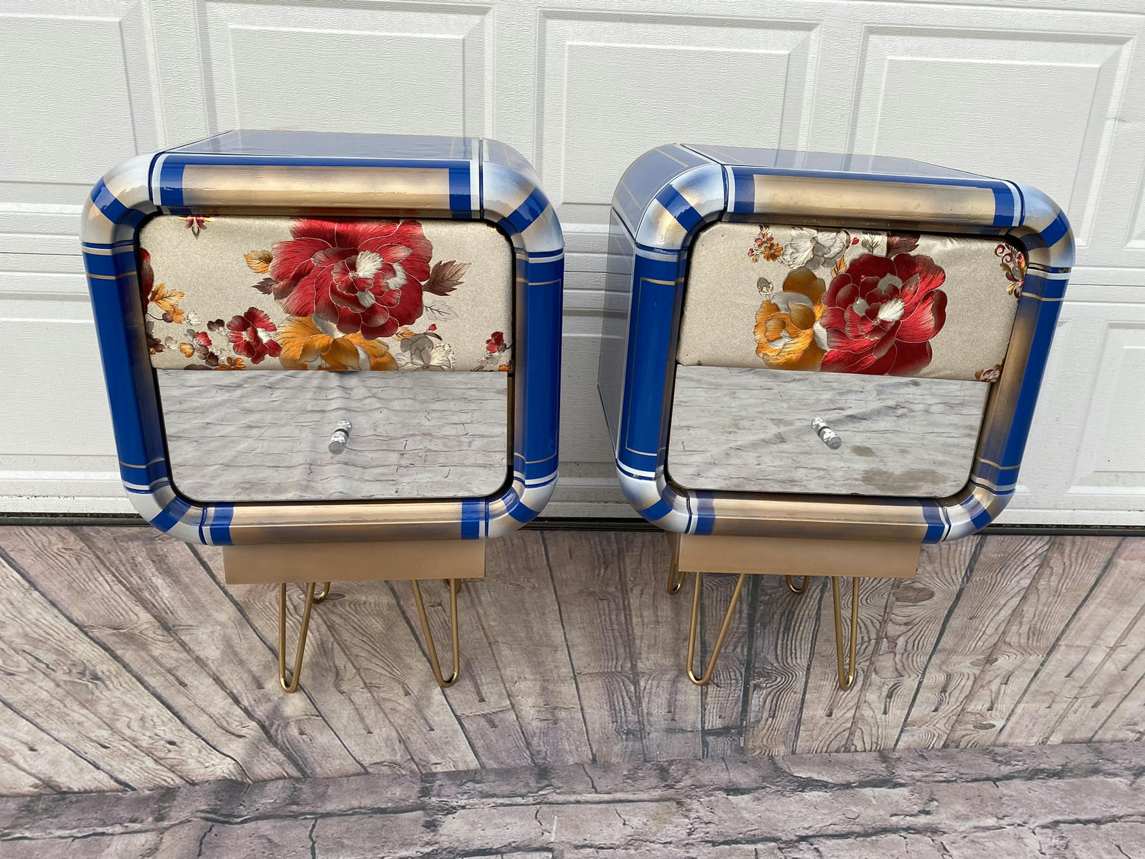 vintage nightstands refinishing