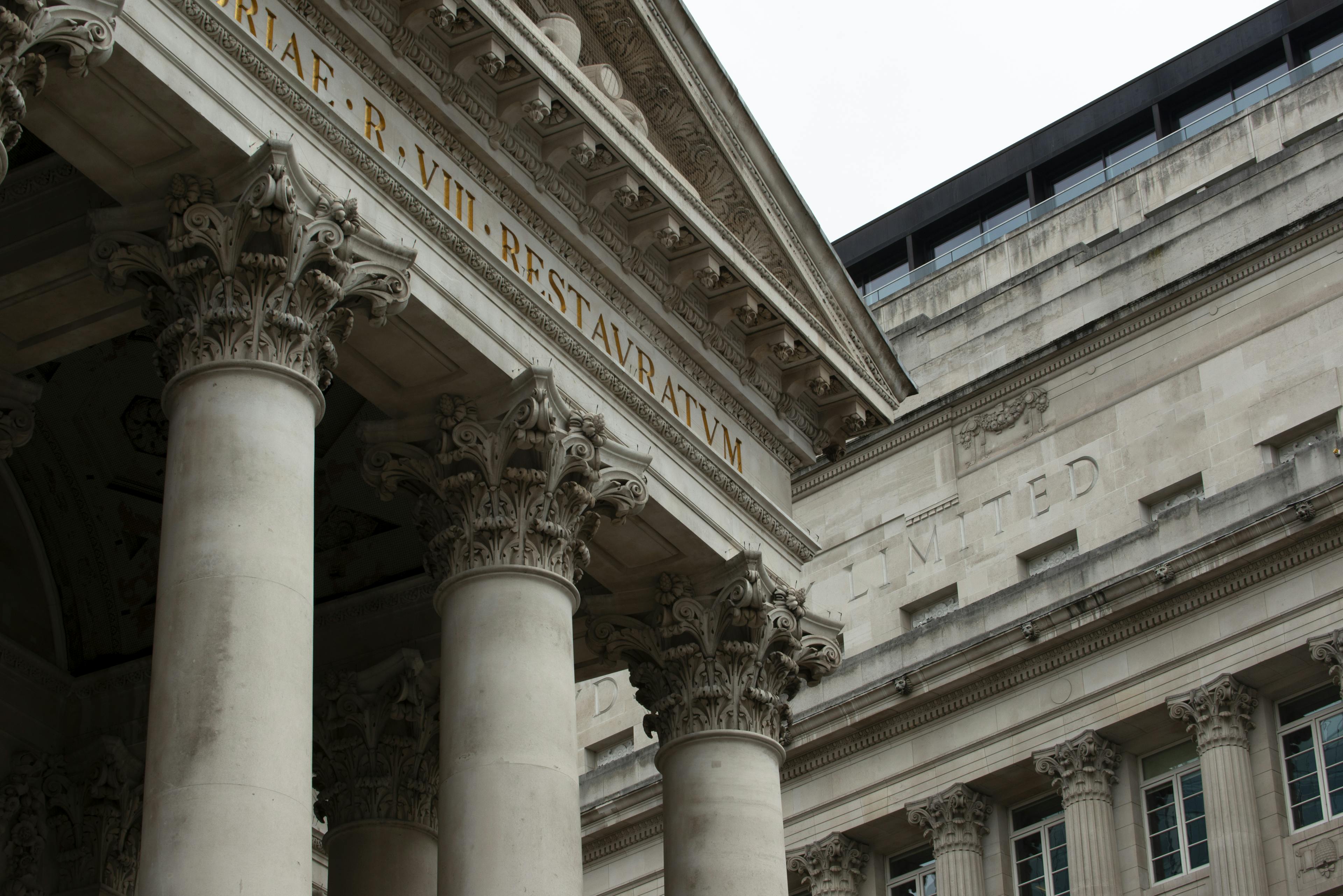 exterior of a court in London