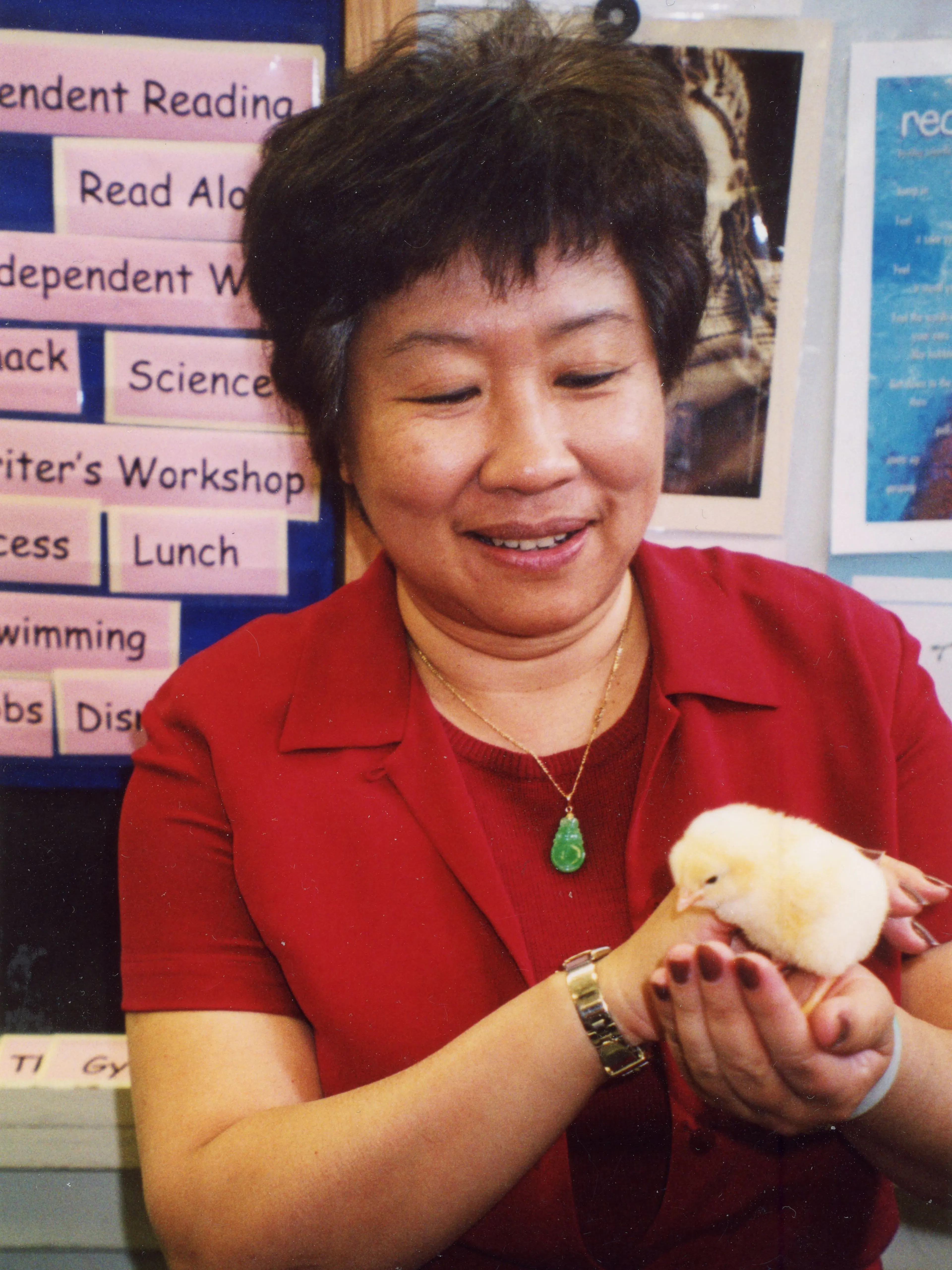 Suzanne Lee, Principal - Josiah Quincy Elementary School. Date unknown. Courtesy of Suzanne Lee.