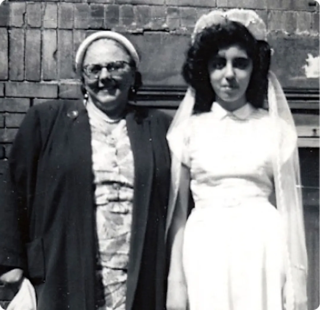 Gloria Ganno and her godmother
