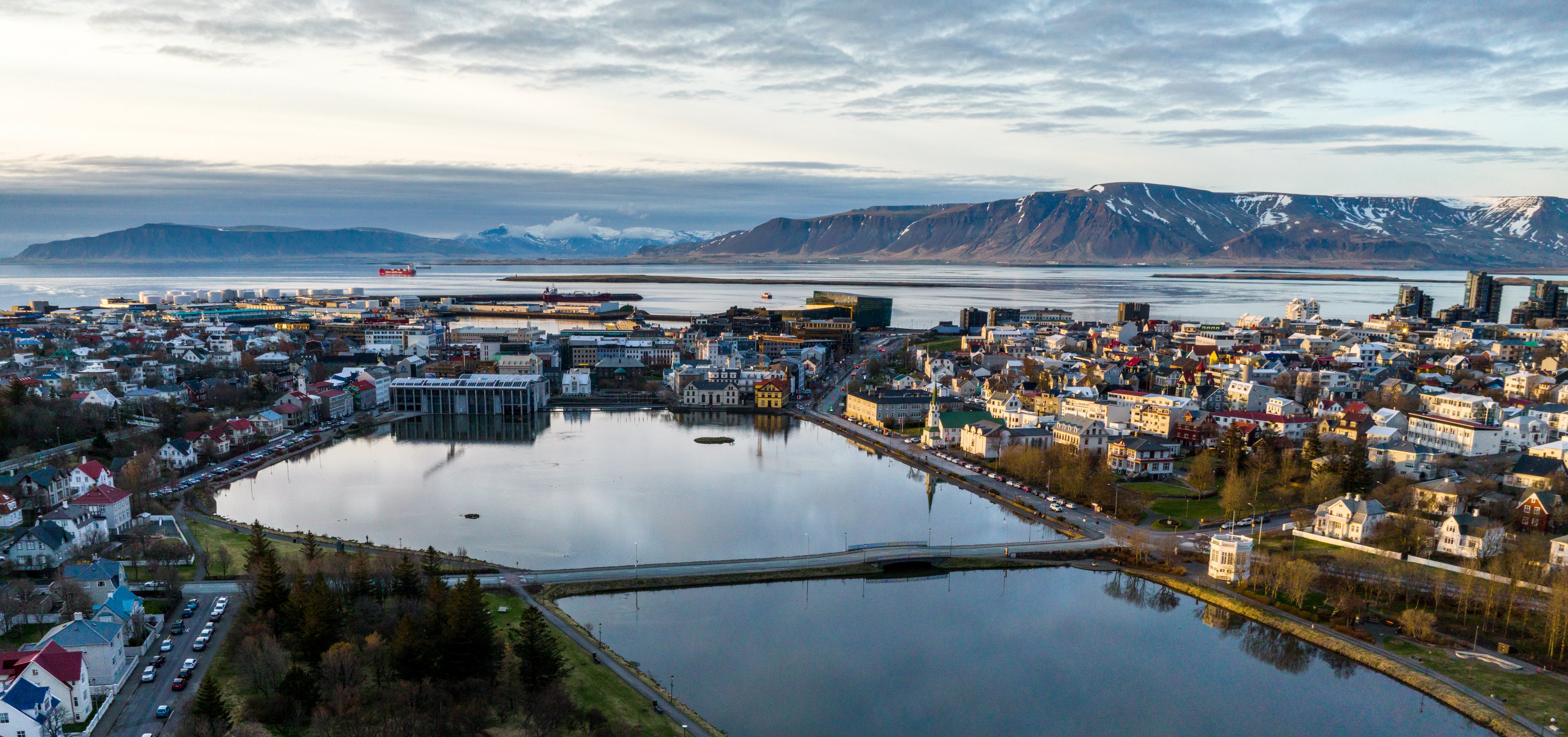 A view over Reykjavik City