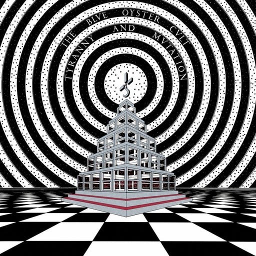 Cover for “Tyranny and Mutation” by Blue Öyster Cult