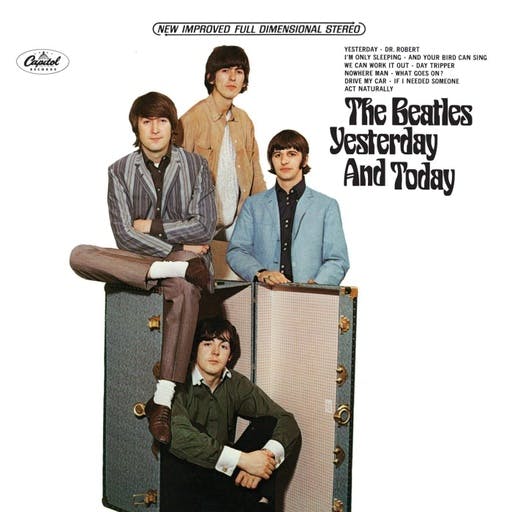 Cover for “Yesterday and Today” by The Beatles