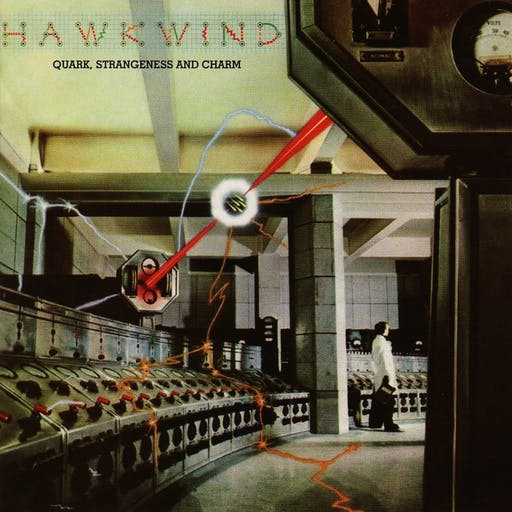 Cover for “Quark, Strangeness and Charm” by Hawkwind