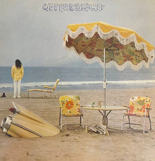 Cover for “On the Beach” by Neil Young