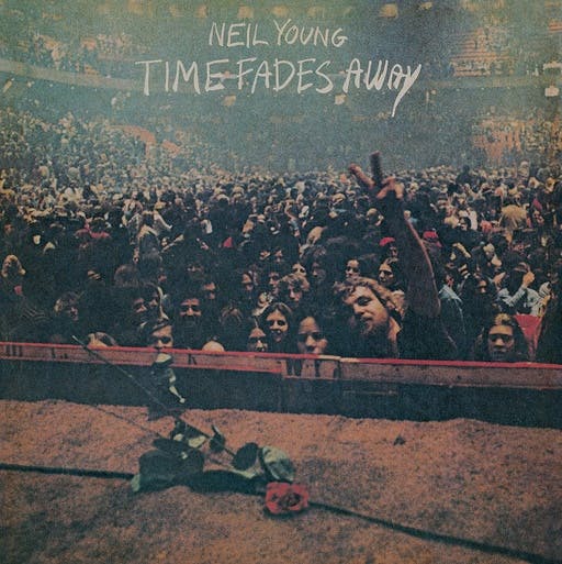 Cover for “Time Fades Away” by Neil Young