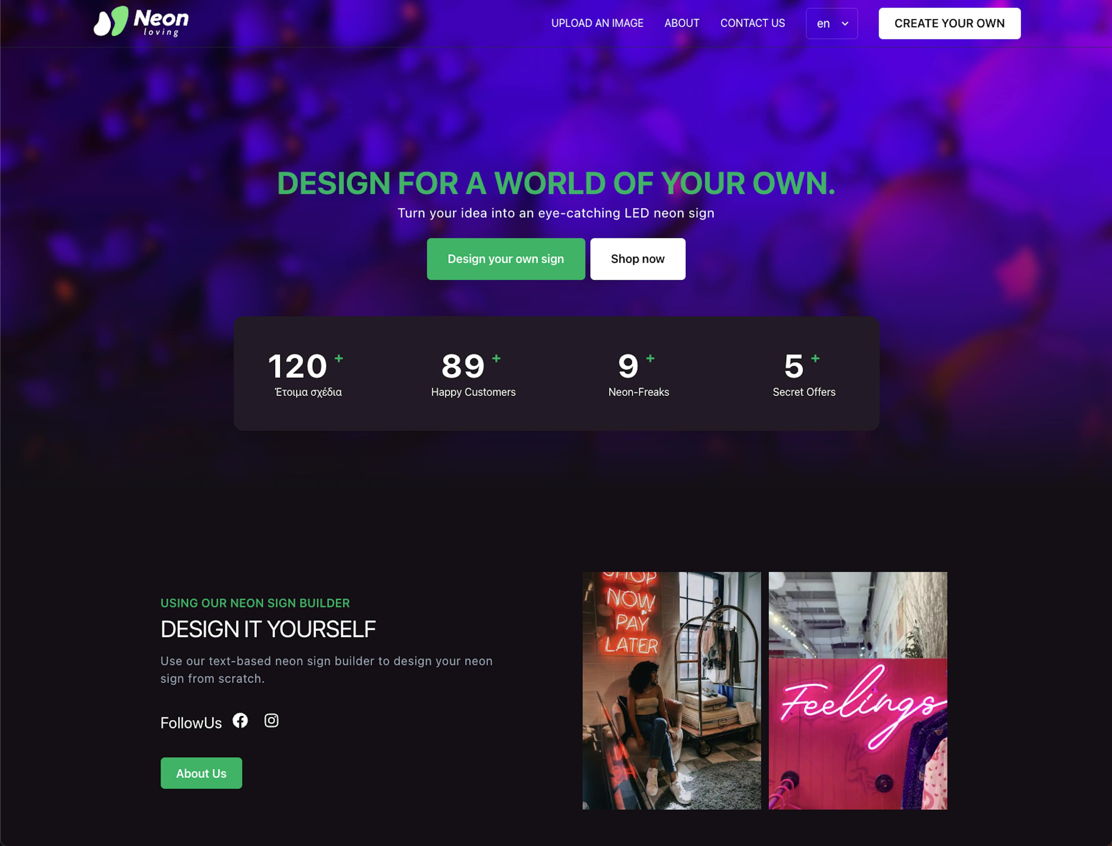 NeonLoving HomePage