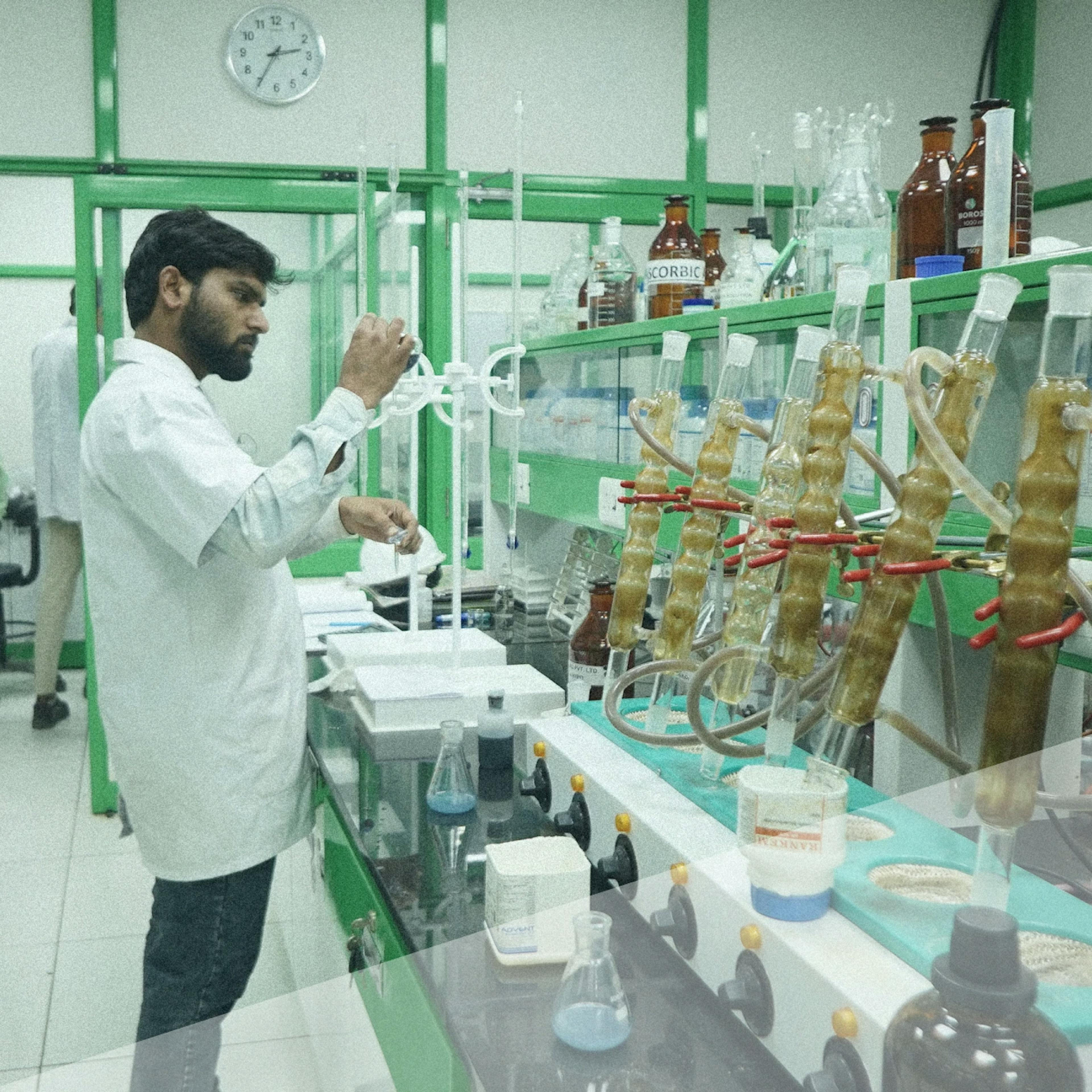 Lab testing