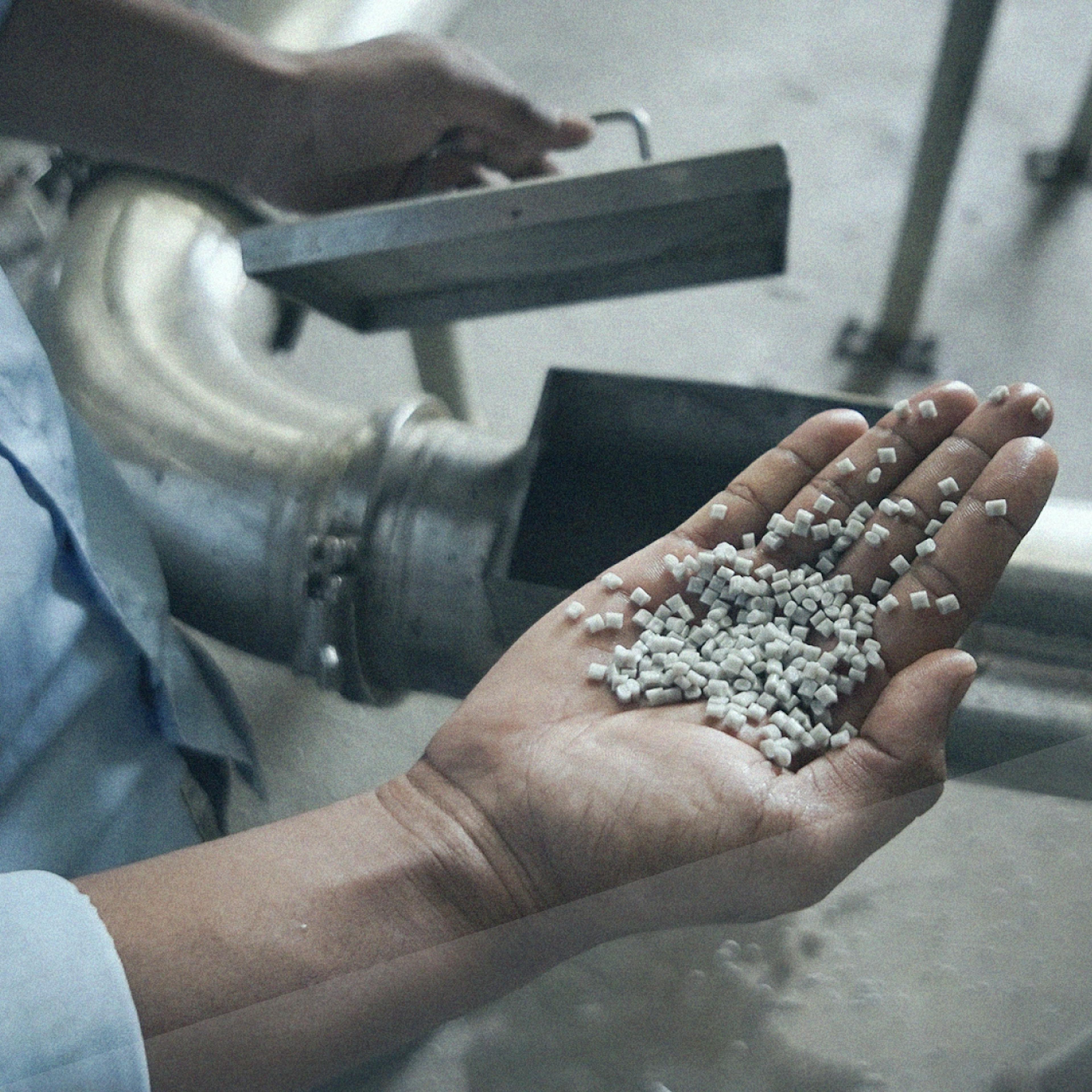 chemically recycled PET resin
