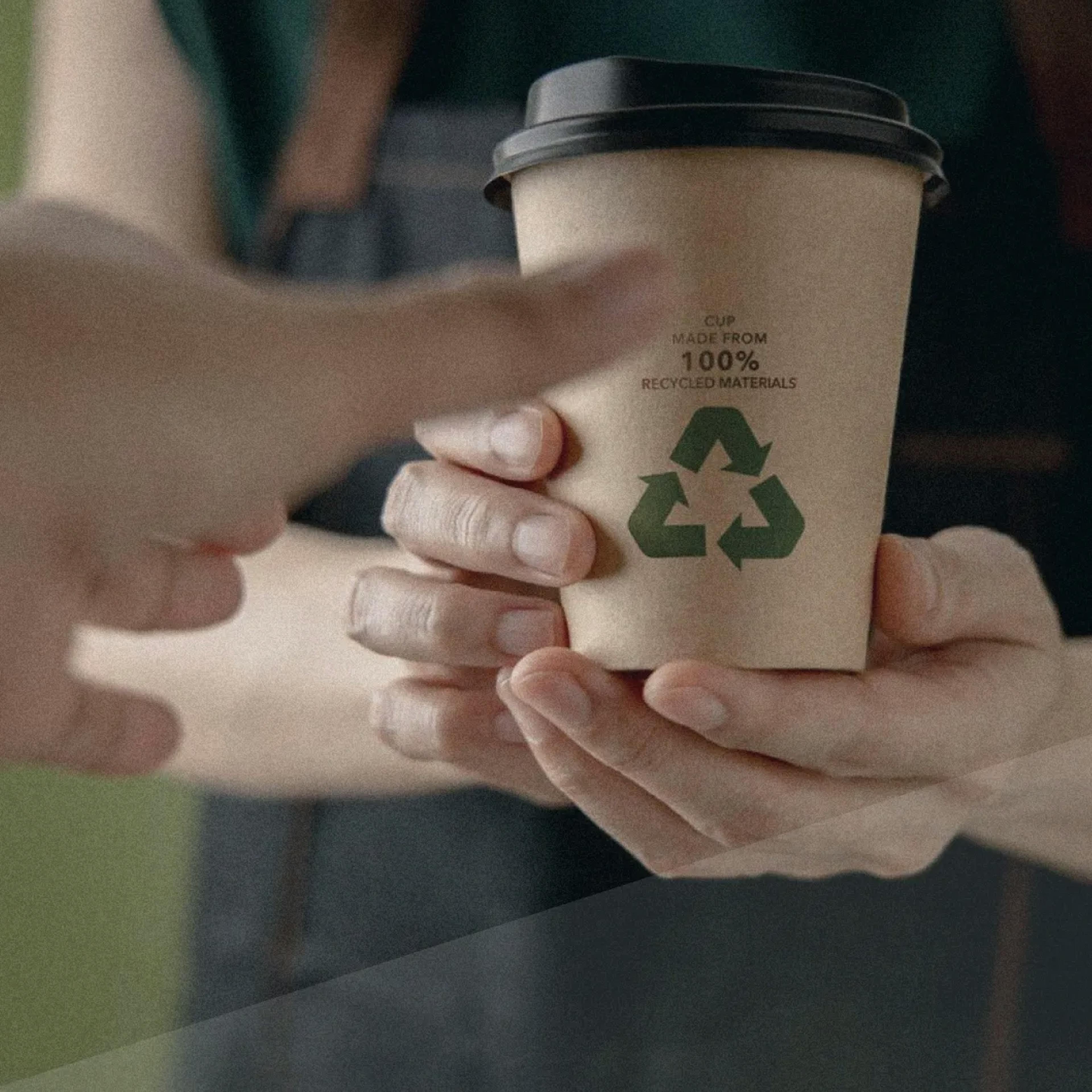 100% recyclable material