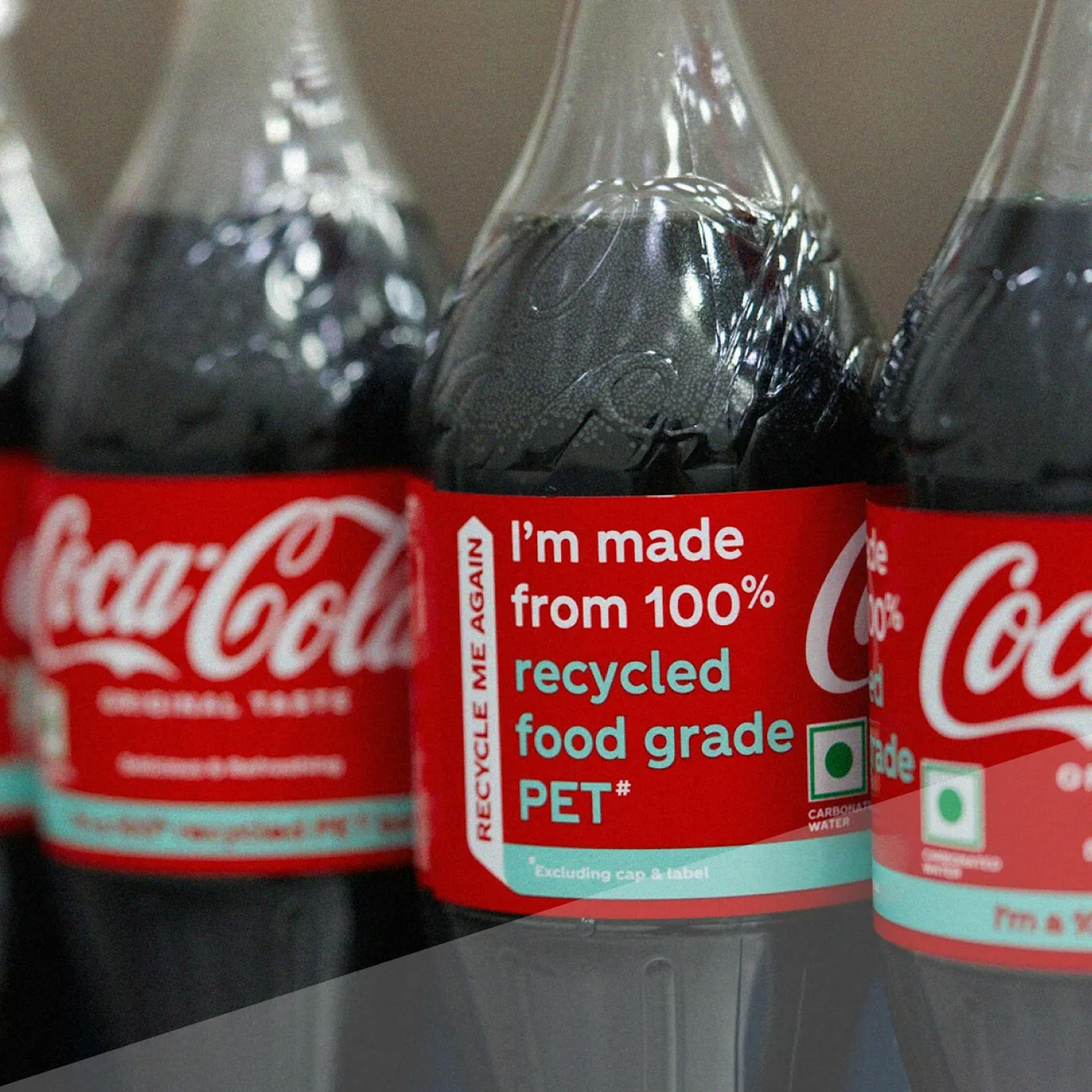 100% recycled food grade pet
