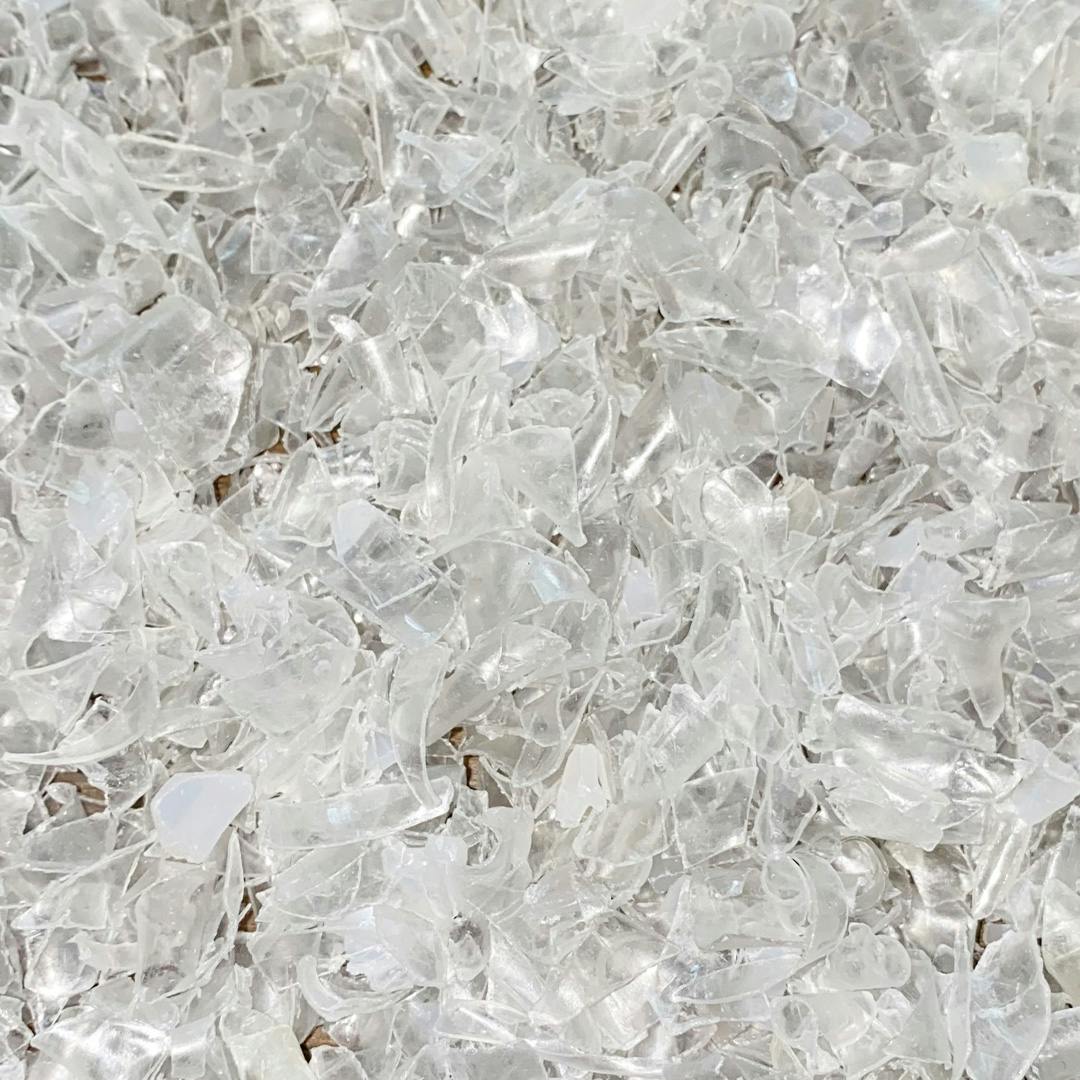 High-purity rPET flakes from recycled PET bottles