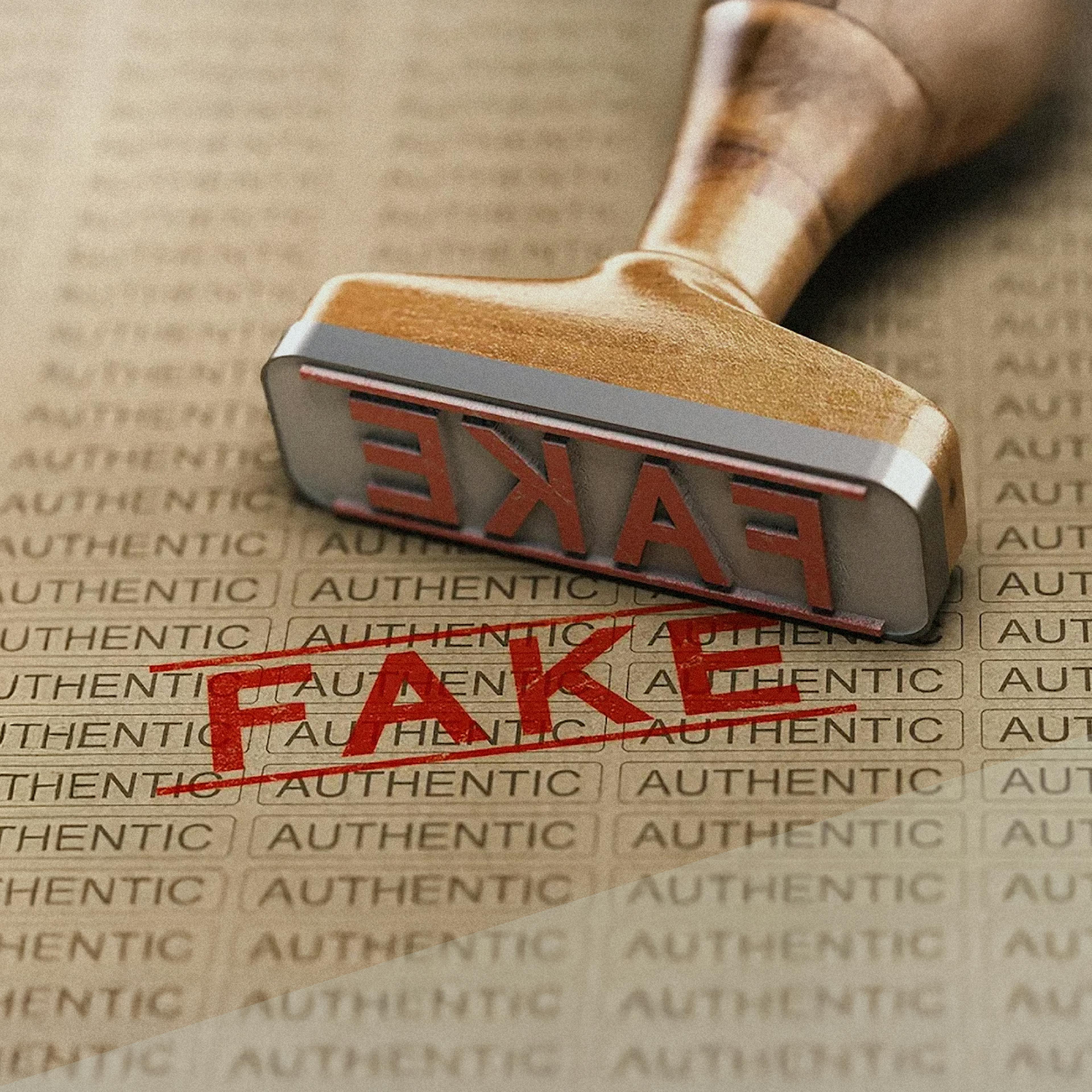False labelling