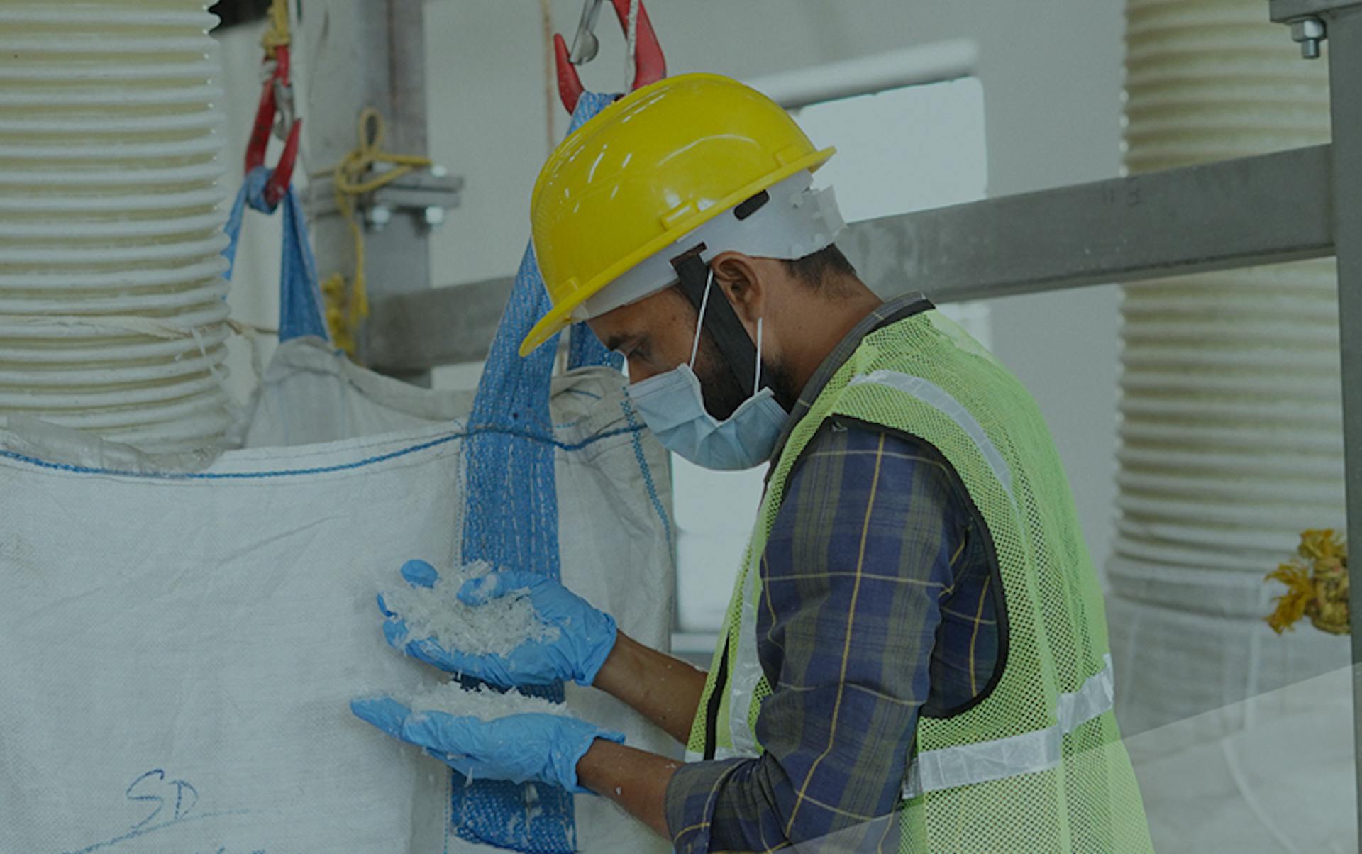 Packaging of rPET resin