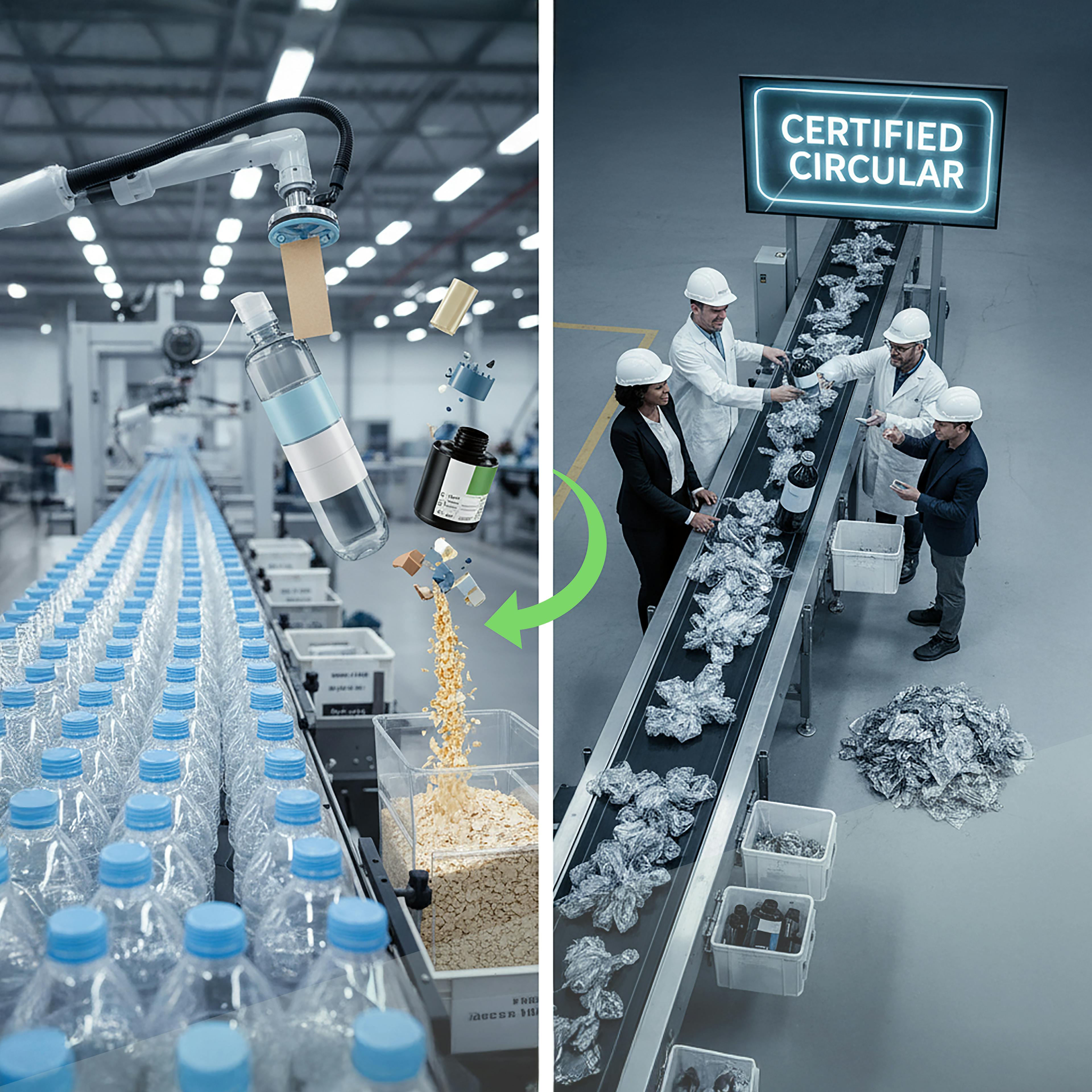 plastic bottle sorting