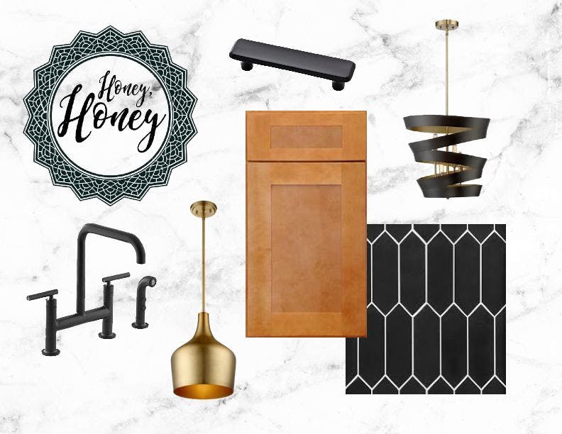 Lighting: Savoy House, Cabinets: Forevermark Cabinetry, Sink/Faucet: Kohler, Counters: Hanstone Quartz, Appliances: Blomberg, Flooring: Tarkett, Drawer Pulls: Liberty Hardware