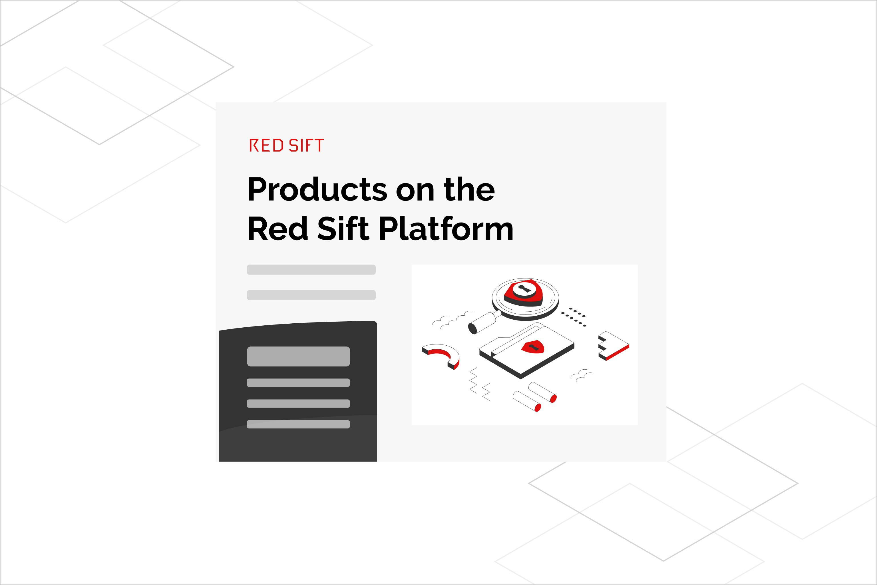 Products on the Red Sift Platform