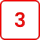 Number Three Icon