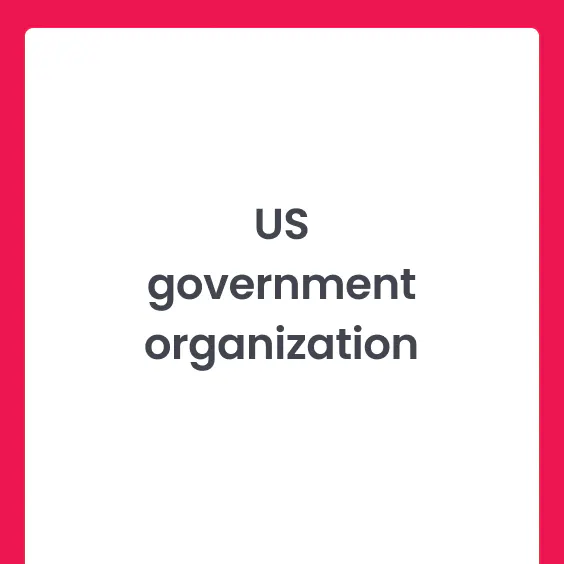 US government organization logo