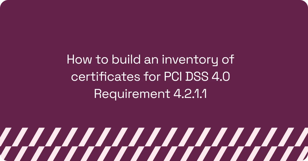 PCI DSS blog cover
