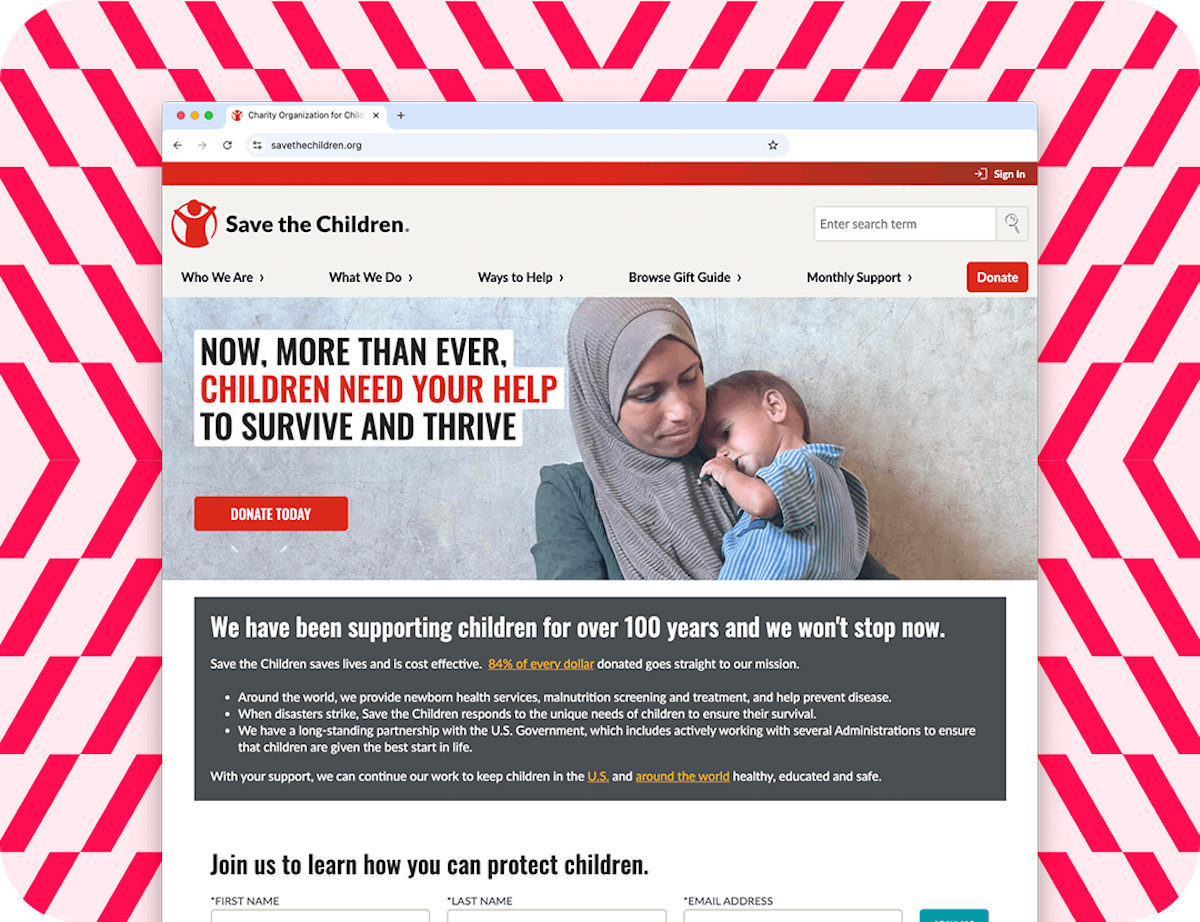 Save the Children overview