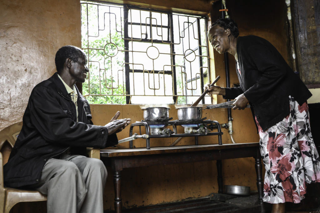 Community Biogas Project in Kenya – Image Source: Sistema.bio