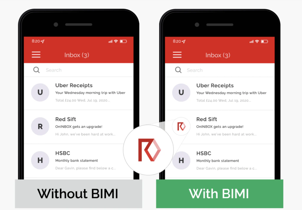 BIMI increases brand impressions