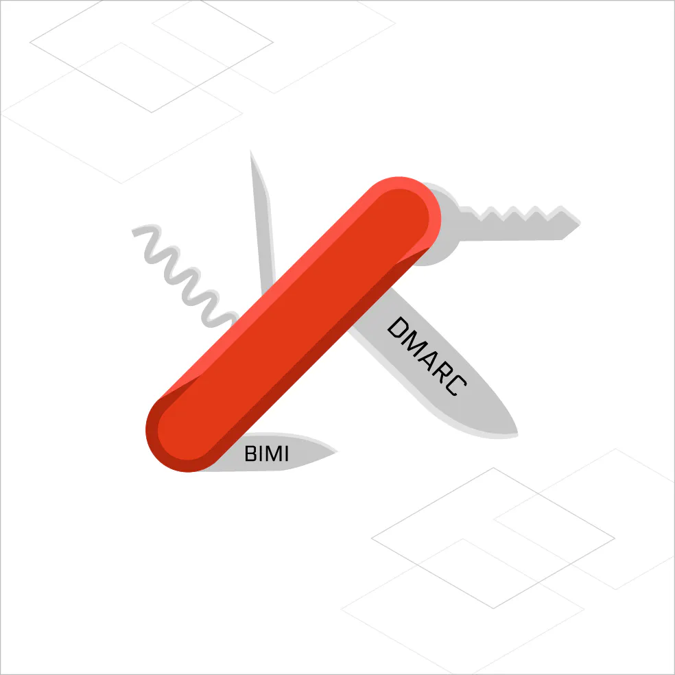 DMARC & BIMI with VMC: Essential additions to your online brand protection strategy - A Red Sift Infographic